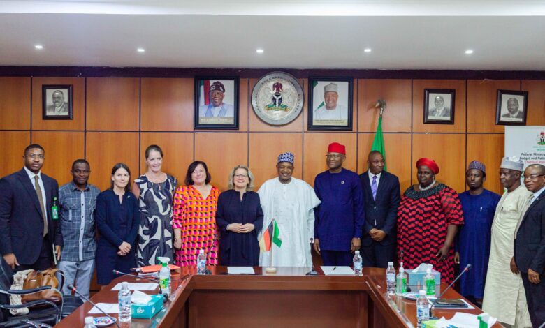 Atiku Bagudu and Schulze (News Central TV)