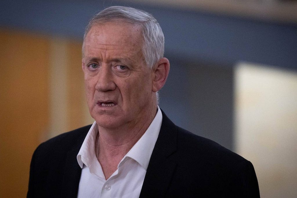 Benny Gantz Threatens to Leave Netanyahu's Coalition Over Charedi Exemption Law