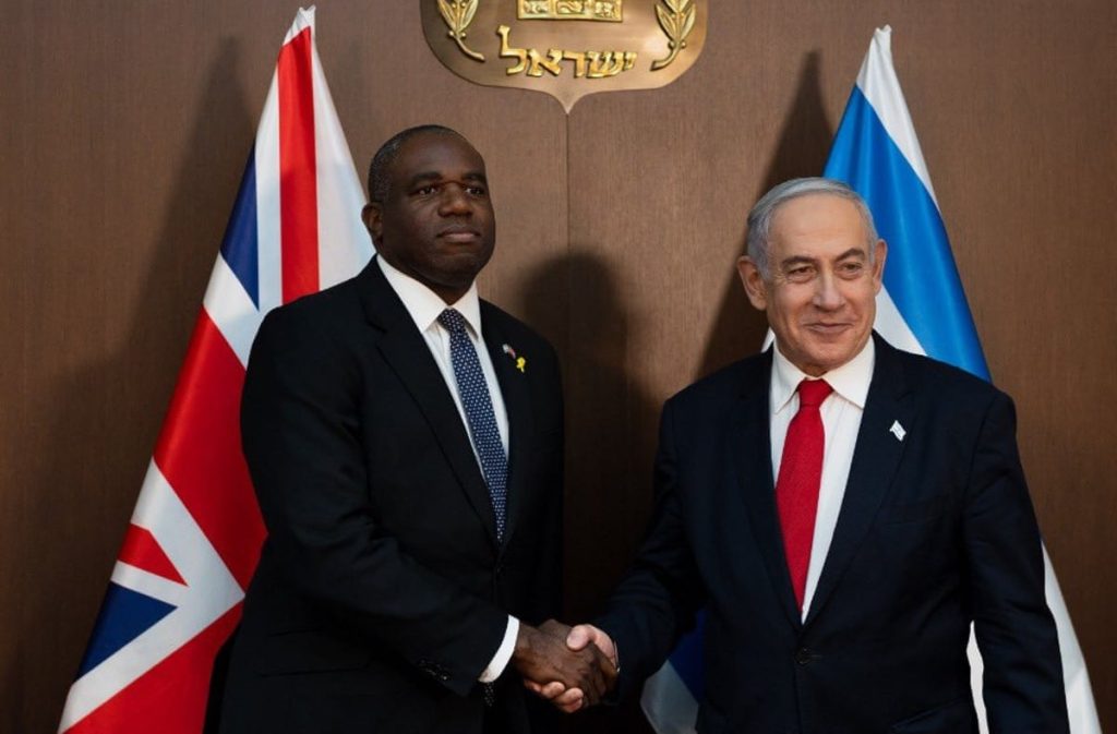 British Government Halts Trade Deal Negotiations with Israel