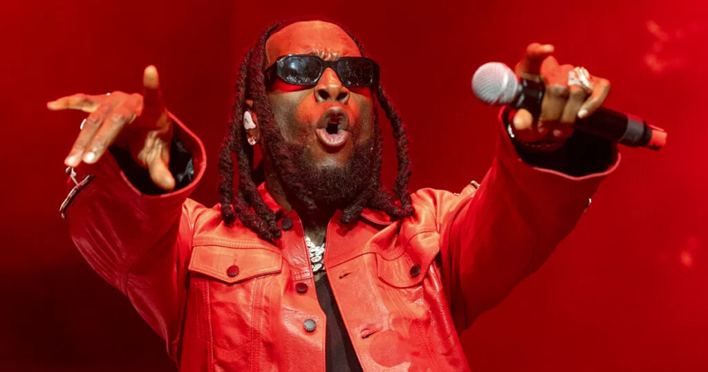 Burna Boy Now First African Artiste to Receive Plaque for 2 Billion Streams in UK