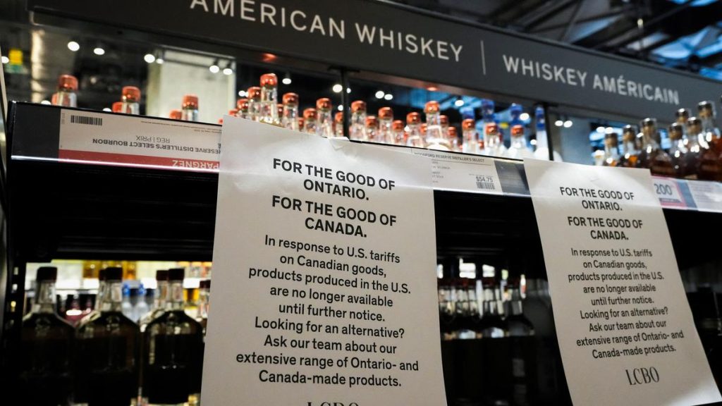Canadian Provinces Ban US Alcohol in Retaliation to Trump Tariffs