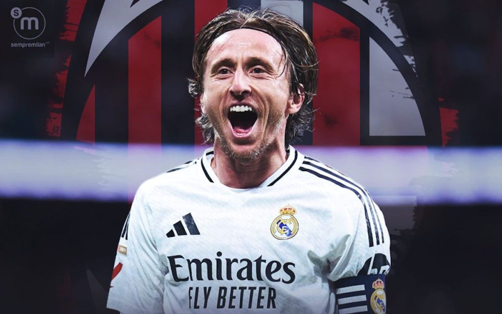 Croatia Captain Modric Joins AC Milan