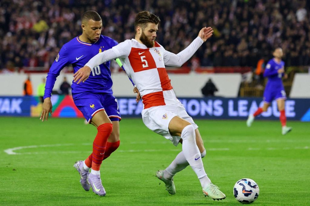 Croatia Take Control with 2-0 Win Over France in Nations League