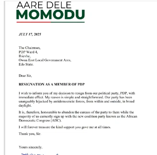 Dele Momodu Dumps PDP, Joins ADC