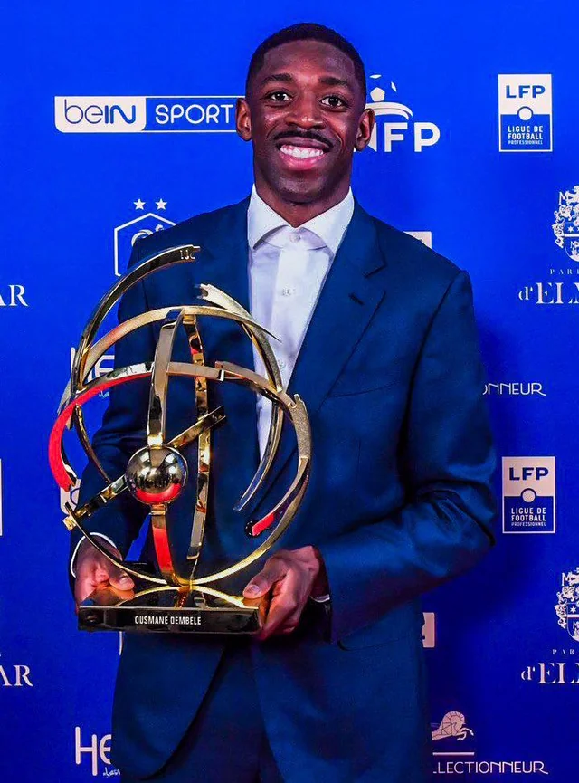 Dembele Named Ligue 1 Player of the Year