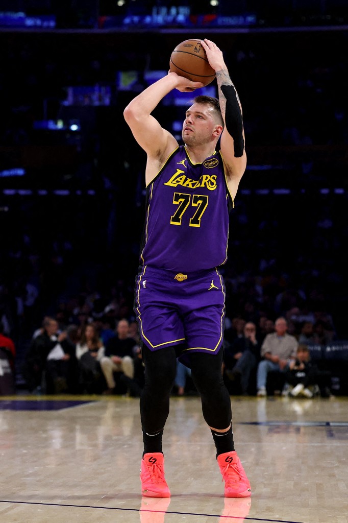 Thunder Thumped by Lakers With Doncic Scoring 30