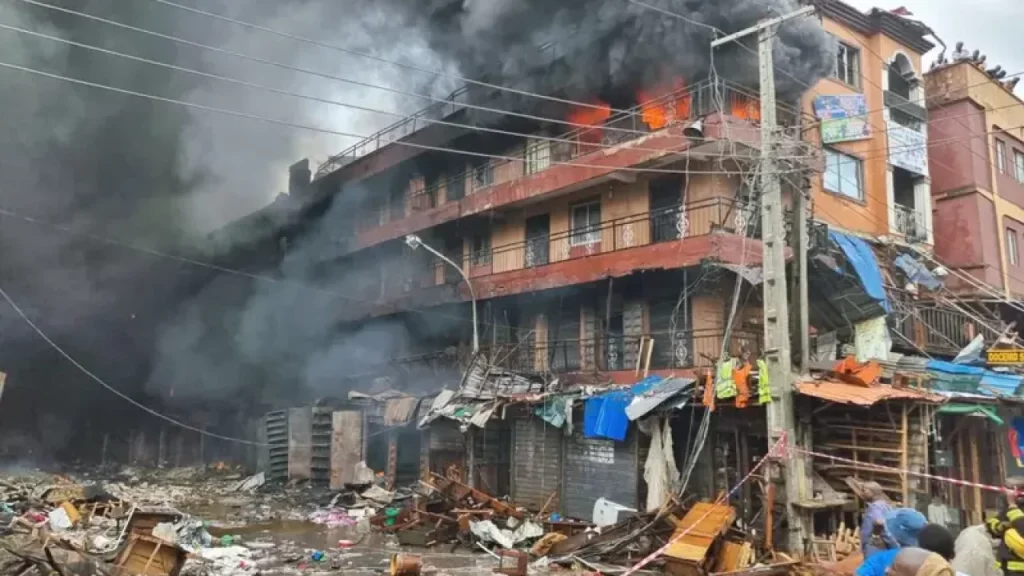 Dosunmu Market Fire