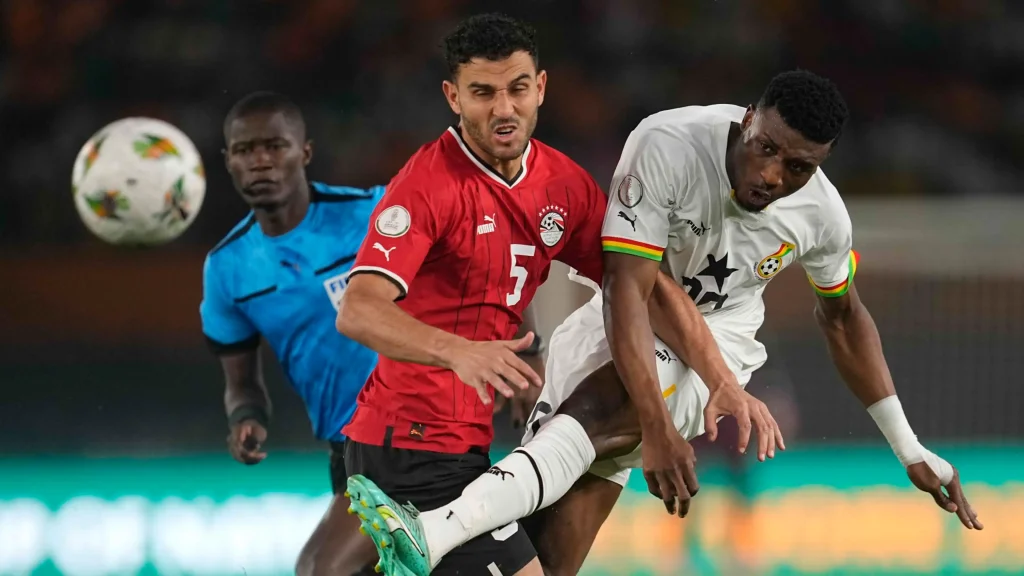 Egypt 2-2 Ghana Salah Injured as Kudus Brace and Mohamed Goals Ensure Draw