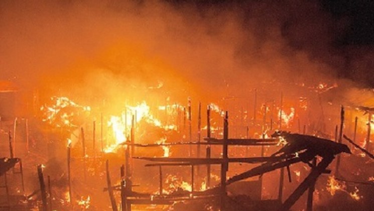 Fire Razes 40 Shops in Ibadan, Goods Worth Millions Destroyed