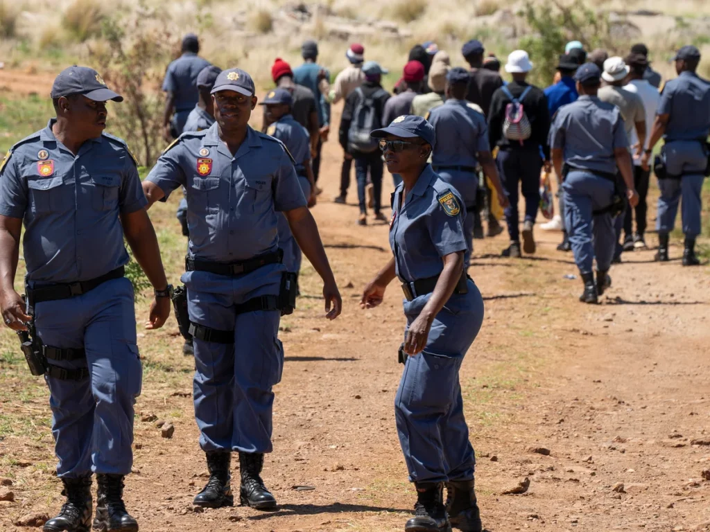 SAPS Investigates Officers in Connection to Illegal Mining Escape in Stilfontein
