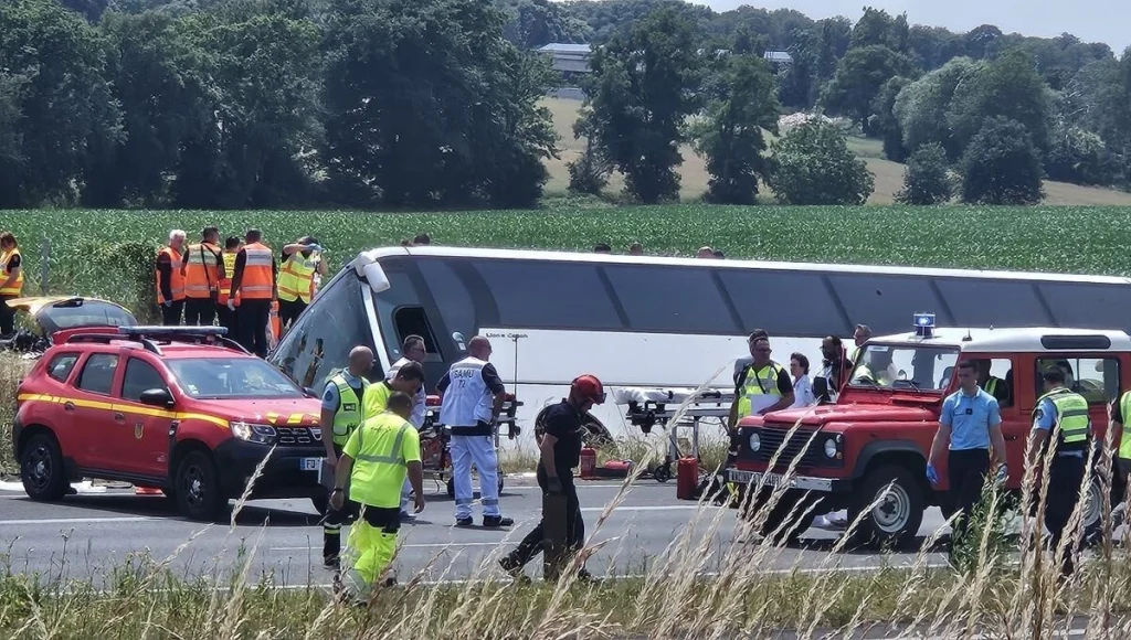 Four Ukrainian Students Killed After Bus Overturns in France