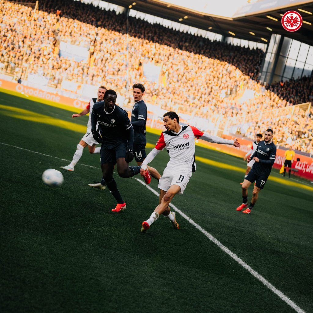 Frankfurt Defeat Bochum to Edge Closer to Historic Champions League Spot