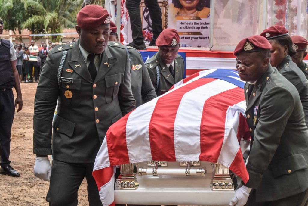 Decades After Death, Liberia Holds Funeral for Ex-Leader Doe