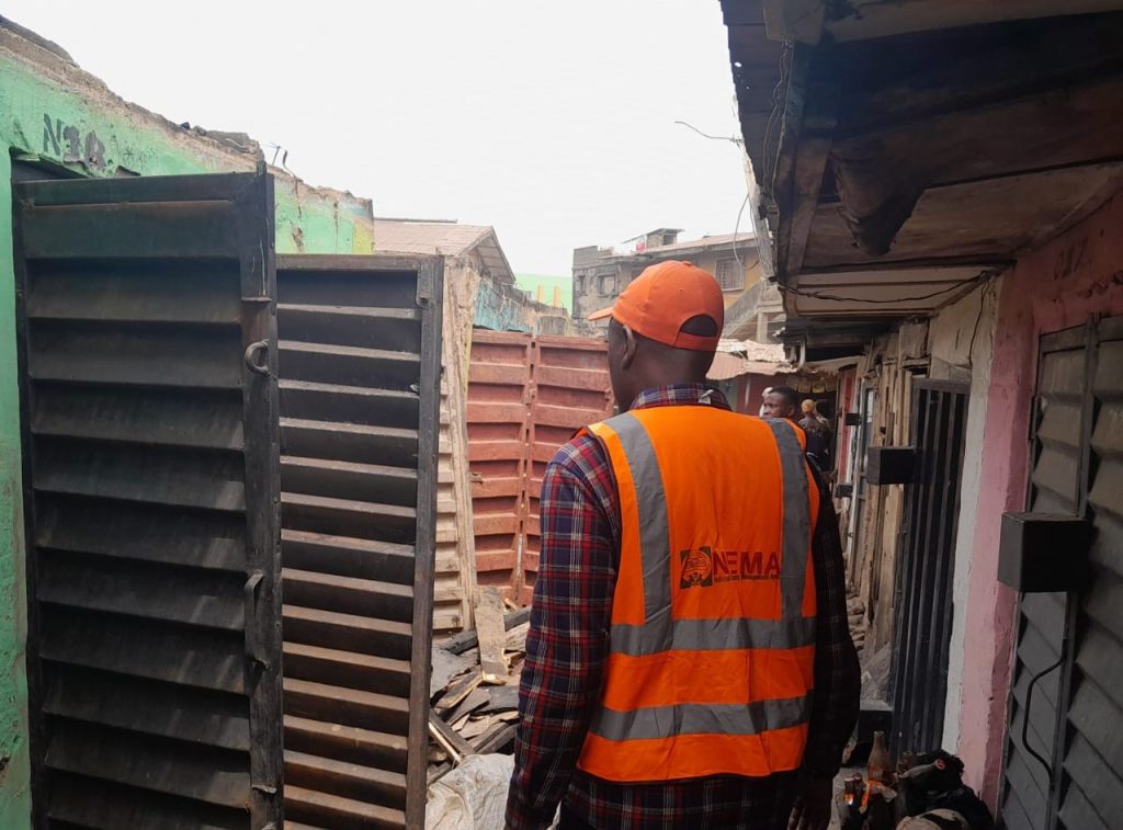 Sango Market Fire (News Central TV)