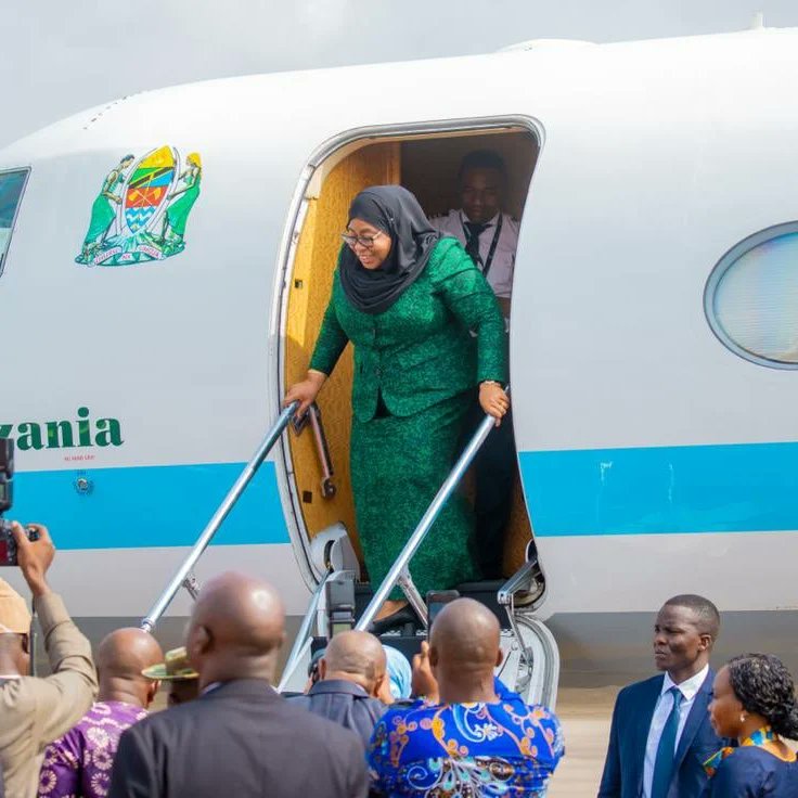 President Samia Suluhu Hassan (News Central TV)