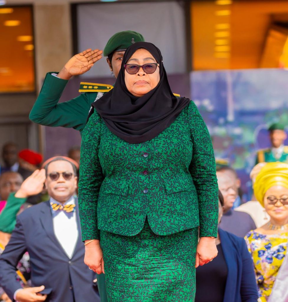 President Samia Suluhu Hassan (News Central TV)