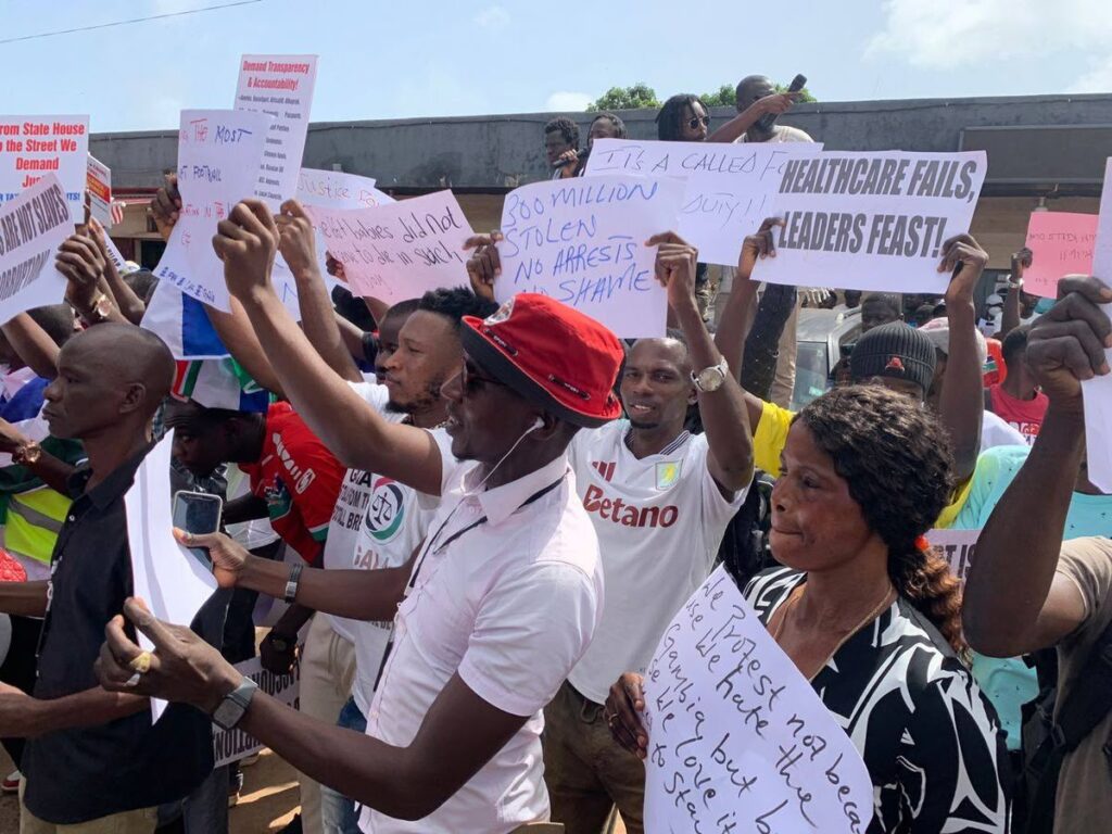 Gambians Rally Against Corruption After Mounting Scandals