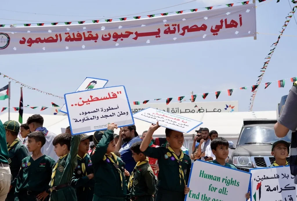 Gaza Convoy Retreats to West Libya After Eastern Blockade