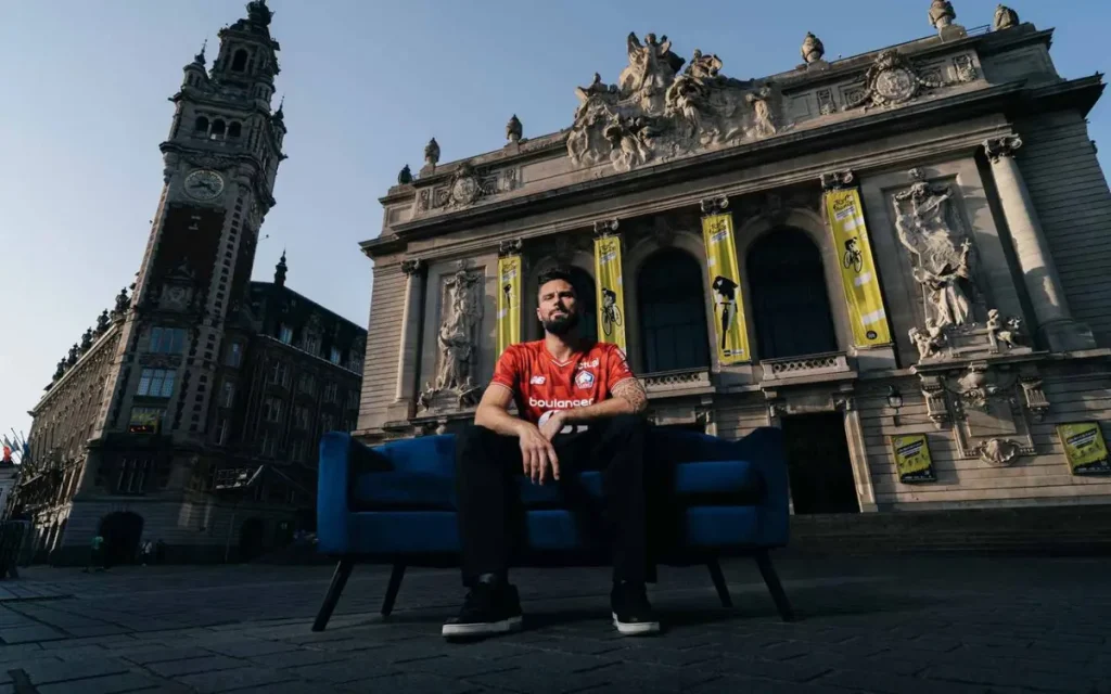 Giroud Returns to Ligue 1 with Lille on One-Year Contract