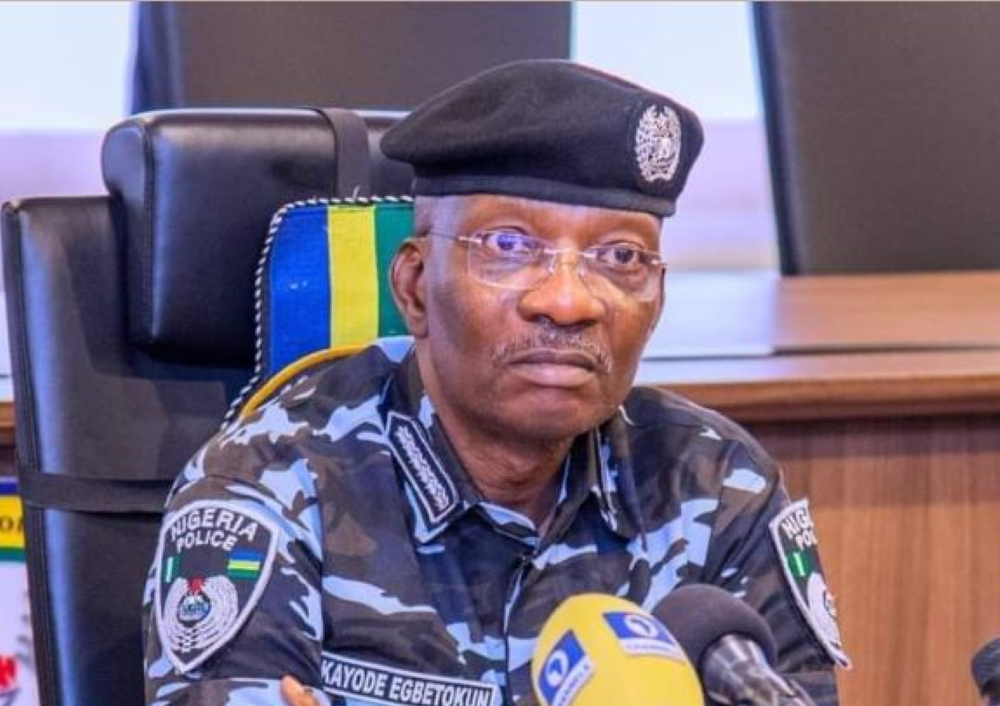 Inspector-General of Police (IGP) Kayode Egbetokun