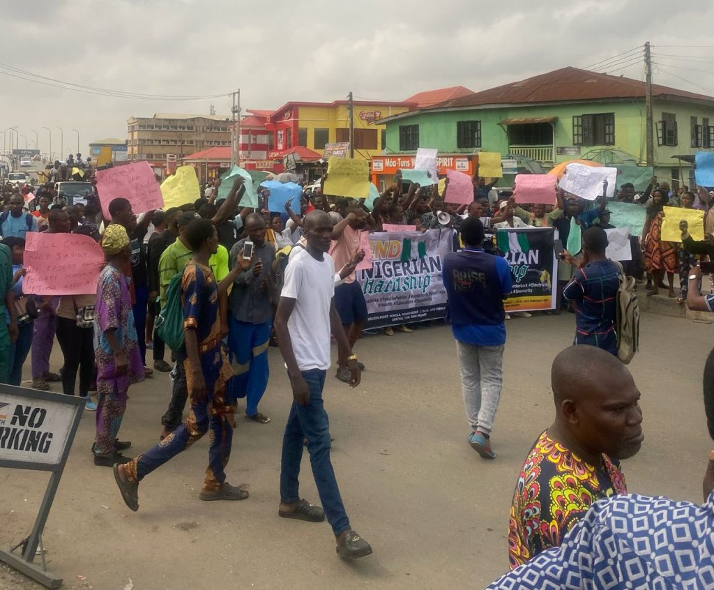 Ibadan Protest (News Central TV)