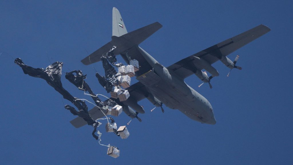 Israel to Stop Gaza Airdrops If Destruction Is Filmed