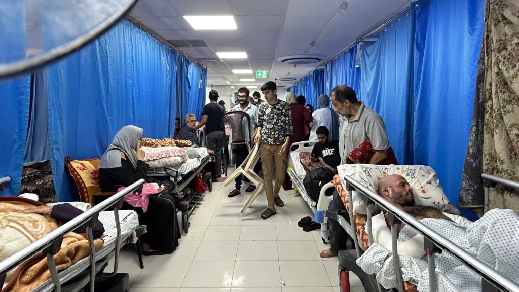 Israeli Strikes Hit 10 Gaza Hospitals in a Week, Health System Near Collapse