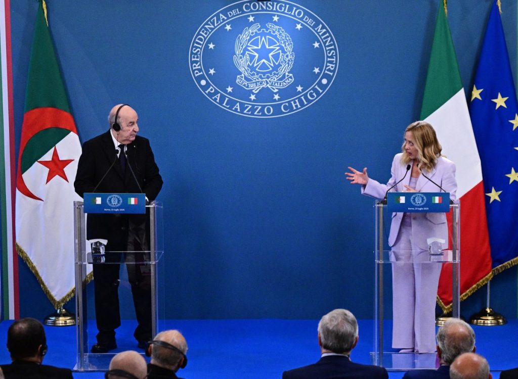Italy, Algeria Boost Ties at Rome Summit