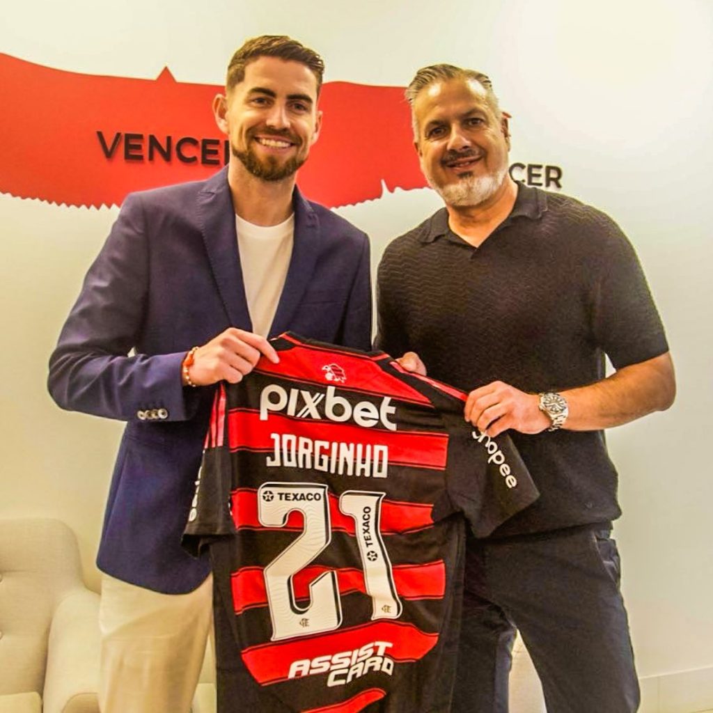 Jorginho Signs for Flamengo After Leaving Arsenal