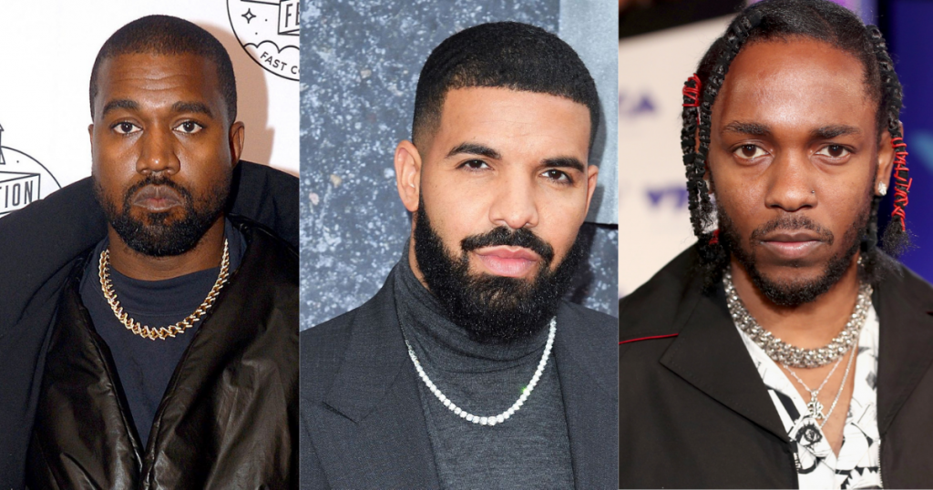 Kanye West Says Drake Far Better than Kendrick Lamar