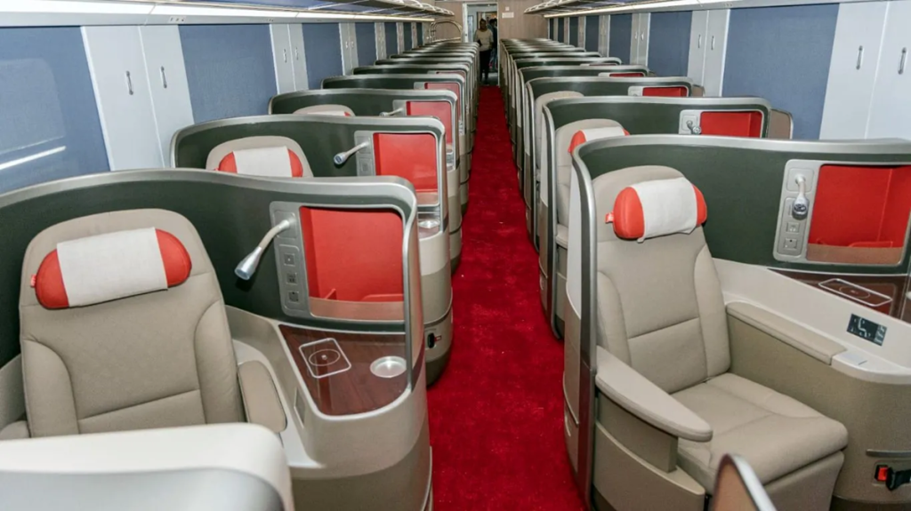 Kenya Railway Debuts Boeing-Style Luxury in First Class