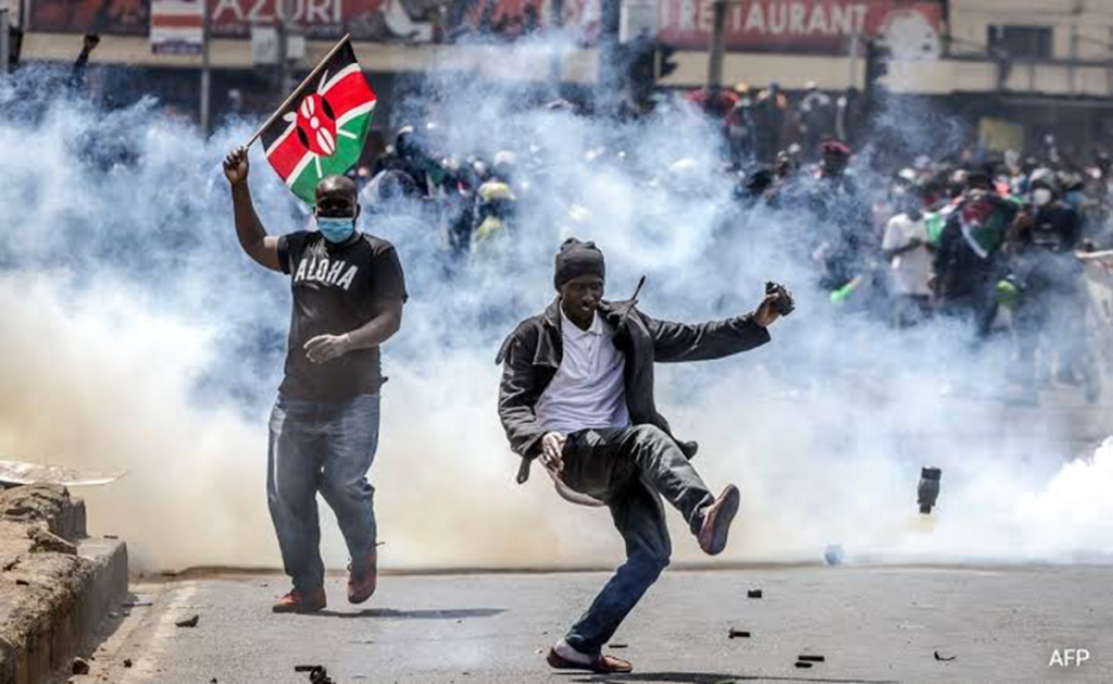 Ruto
-Kenyan Capital on High Alert as New Protests Loom