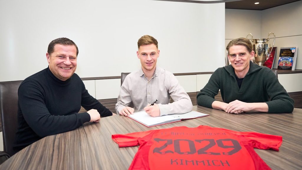 Kimmich Commits to Bayern Until 2029 with New Contract Extension