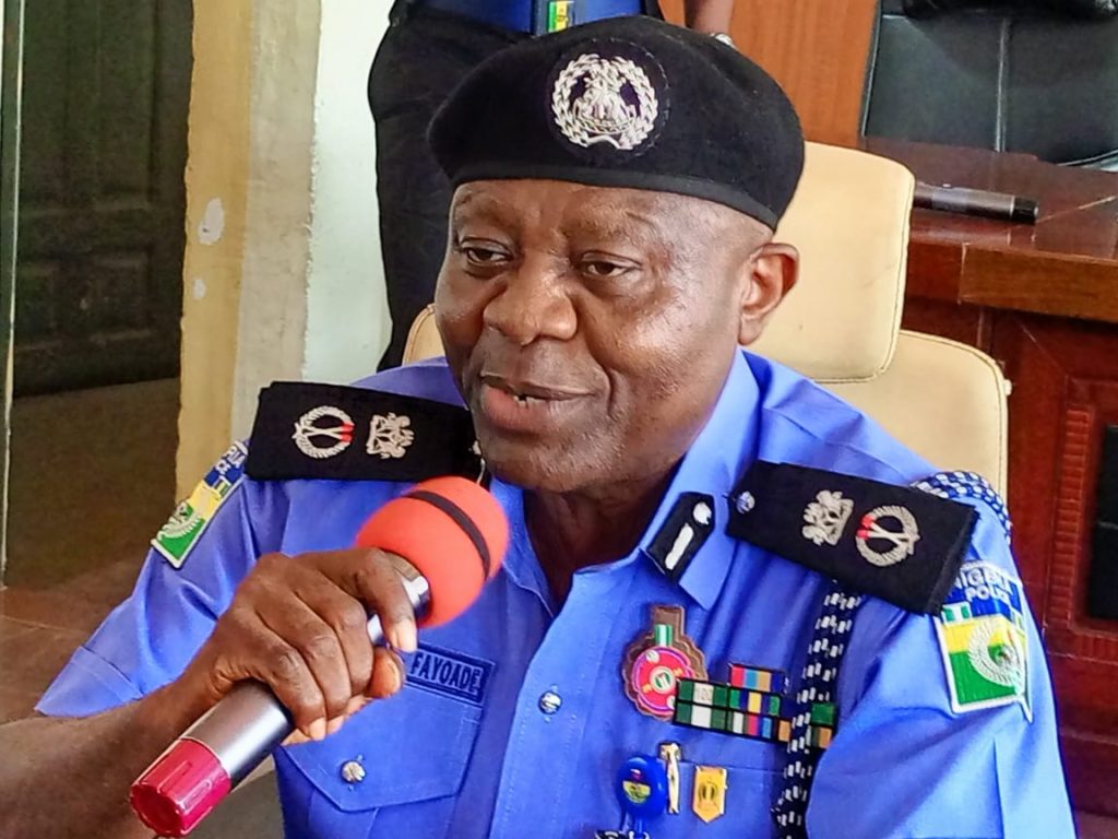 Lagos CP Fayoade (News Central TV)