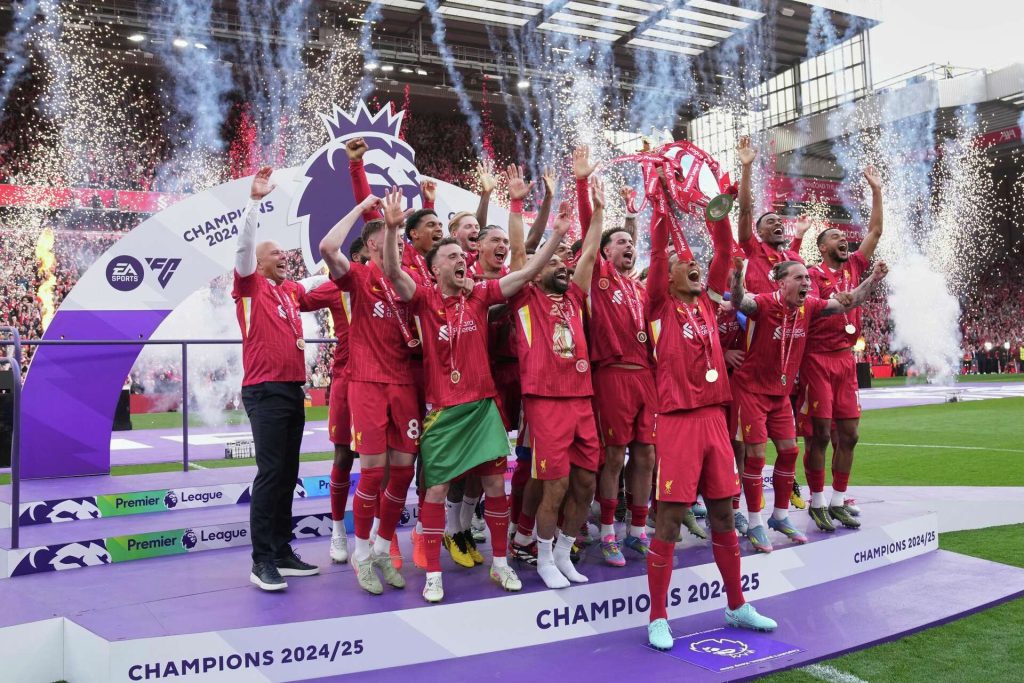 Liverpool Celebrate Title in Style After Draw with Palace.
