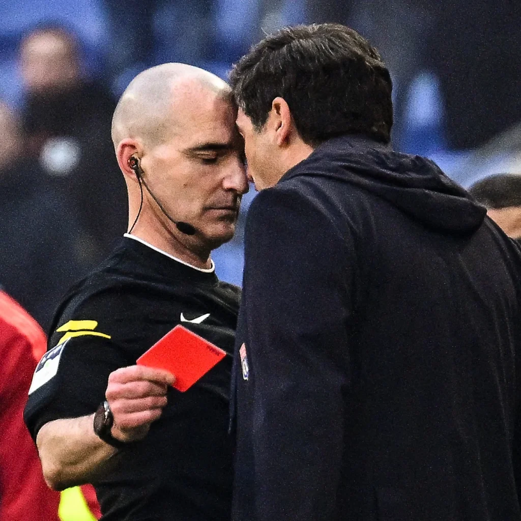 Lyon Coach Fonseca Gets Nine Months Ban After Referee Clash