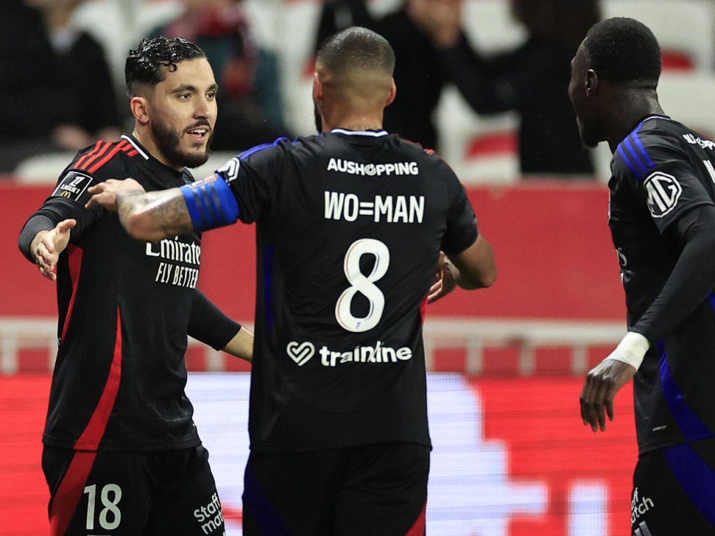 Lyon Strengthen Champions League Push with Victory at Nice