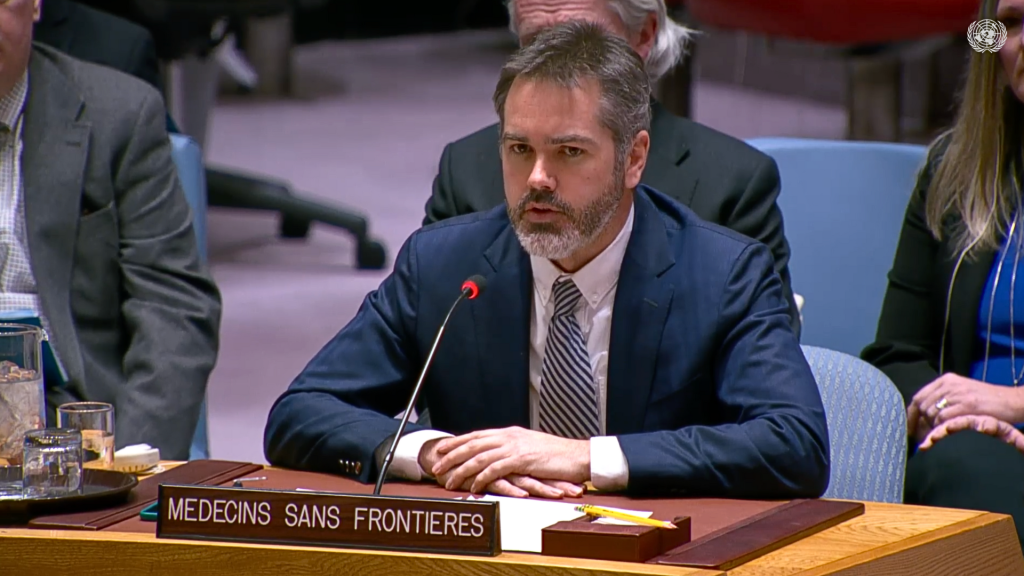 MSF Condemns UN ‘Indifference’ Towards Sudan Crisis at Security Council Meeting
