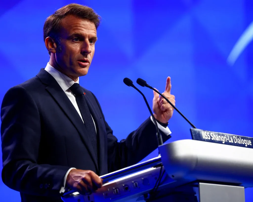 Macron: Abandoning Gaza Would Undermine West’s Global Credibility