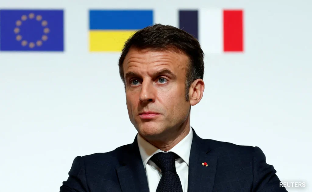 Macron Warns Israel Rafah Population Transfer Would Constitute War Crime