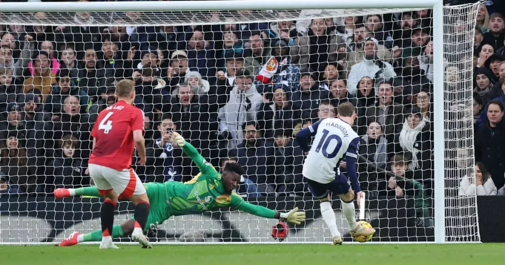 Maddison’s Goal Seals Spurs Win Over United in Premier League Clash