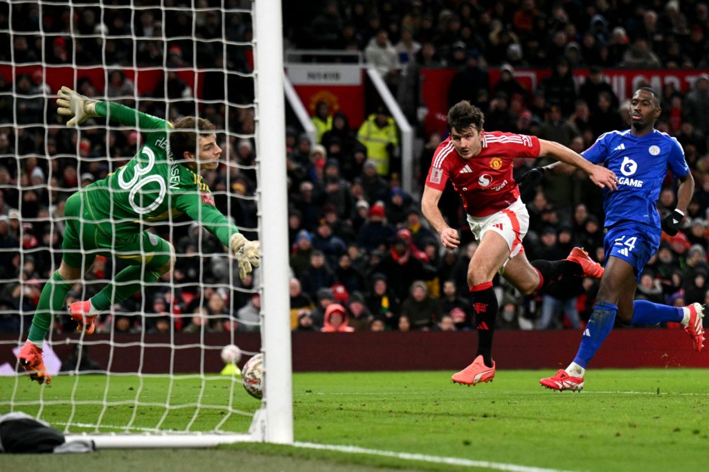 Maguire's Controversial Late Header Seals FA Cup Win for Manchester United Against Leicester
