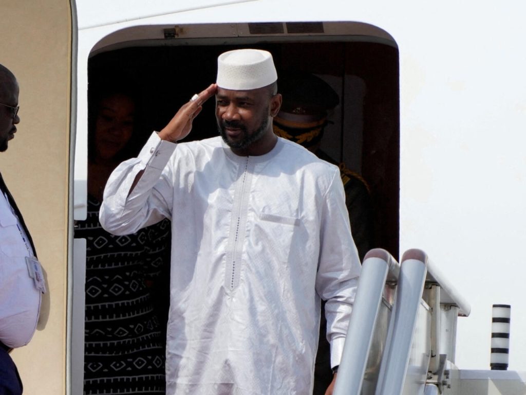 Mali’s Junta Leader Goita in Russia for Talks