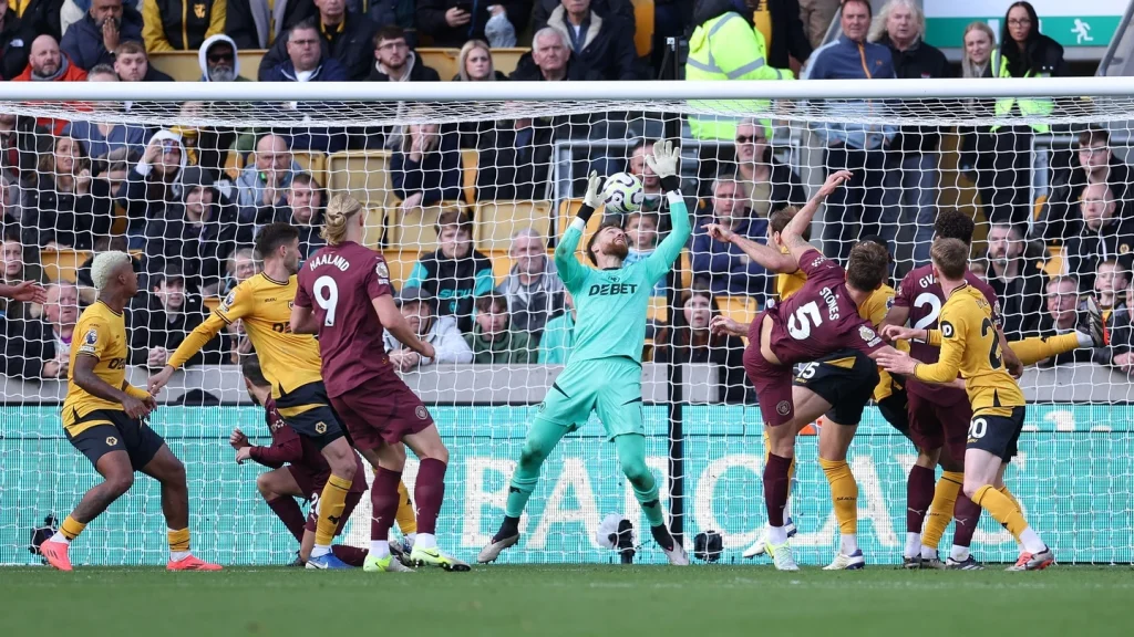 Man City Edge Wolves with Controversial Last-Minute Stones Goal