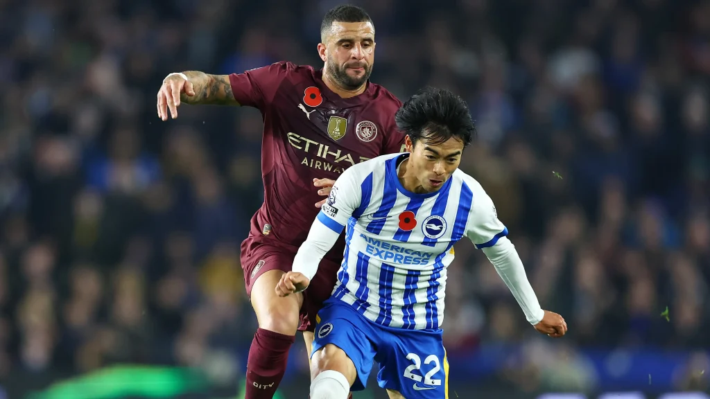 Manchester City Slip Up Against Brighton to Suffer Fourth Straight Defeat