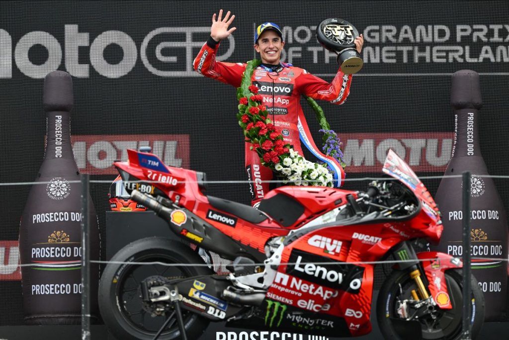 Marc Marquez Clinches Dutch MotoGP Sprint Victory