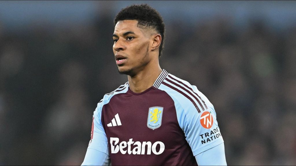 Marcus Rashford to Miss Villa’s Final Matches Over Injury Setback
