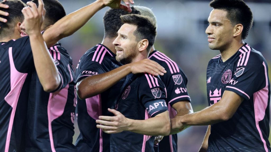 Messi Scores Twice as Miami Clinch MLS Supporters' Shield