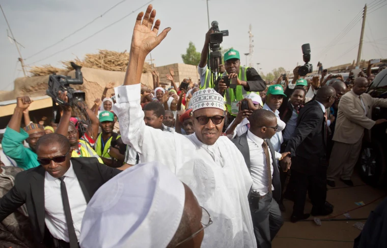 PHOTO STORY: Buhari meets National Peace Committee