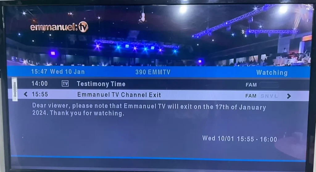 Multichoice Removes TB Joshua’s Emmanuel TV From DStv Reportedly Over BBC Documentary